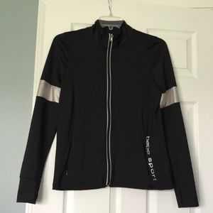BEBE SPORT ZIP UP SWEATER